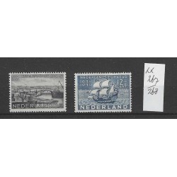 Nederland  267-268 Curacaozegels MNH/postfris CV 80 €