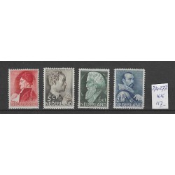 Nederland  274-277 Zomer 1935  MNH/postfris CV 117 €