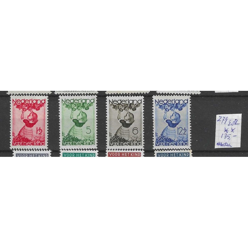 Nederland 279-282 Kind 1935 MNH/postfris CV 135 € Nederland 279-282 Kind 1935 MNH/postfris CV 135 €