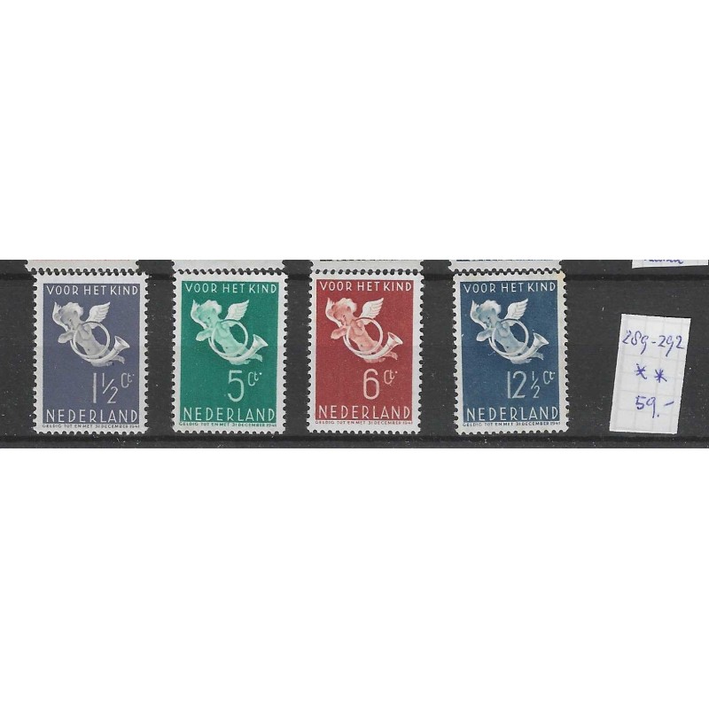 Nederland 289-292 Kind 1936 MNH/postfris CV 59 € Nederland 289-292 Kind 1936 MNH/postfris CV 59 €