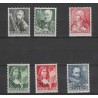Nederland  350-355 Zomer 1940  MNH/postfris CV 34,50 €
