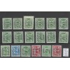 Nederland  356-373 Guilloche MNH/postfris CV 150 €