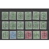Nederland  356-373 Guilloche MNH/postfris CV 150 €