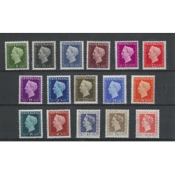 Nederland  474-486, 487/489 Wilhelmina  MNH/postfris CV 133 €