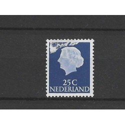 Nederland  623 Wilhelmina missende kleur MNH/postfris CV ?? €