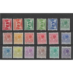 Nederland  R1-18 Tweezijdige Roltanding z. wm MH/ongebr CV 640 €