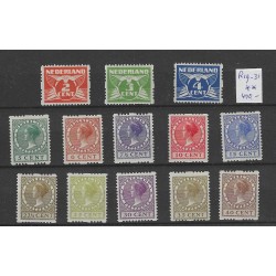 Nederland  R19-31 Tweezijdige Roltanding m. wm MNH/postfris CV 440 €