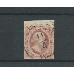 Nederland  2 plt V-52  RANDZEGEL  VFU/gebr  CV 50+ €