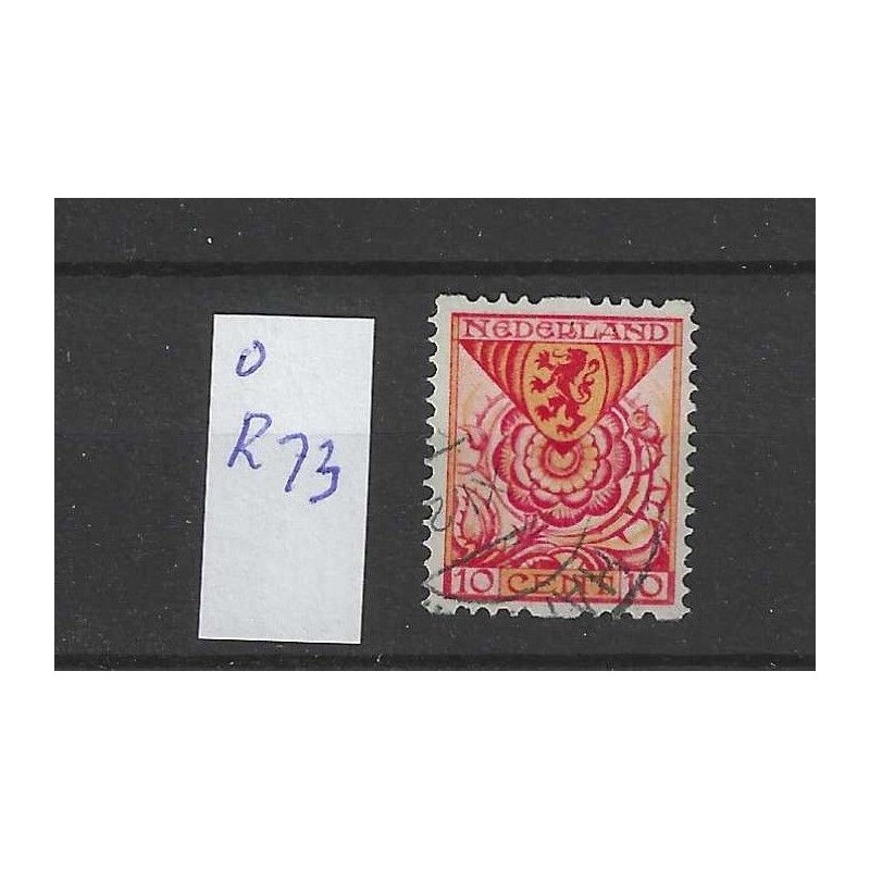 Nederland R73 Roltanding kind 1925 VFU/gebr CV 70 € Nederland R73 Roltanding kind 1925 VFU/gebr CV 70 €