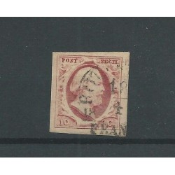 Nederland  2 met LUXE BREDE randen  VFU/gebr  CV 50+ €