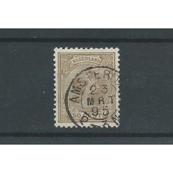 Nederland 43A Zandkleur  VFU/gebr  CV 60 €