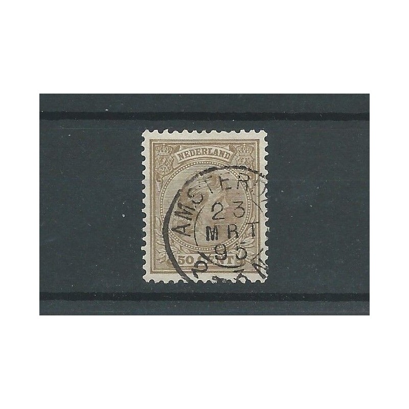 Nederland 43A Zandkleur VFU/gebr CV 60 € Nederland 43A Zandkleur VFU/gebr CV 60 €