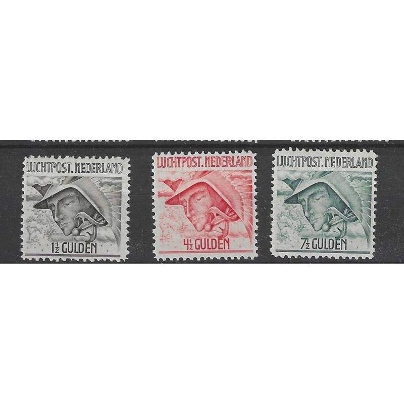 Nederland LP4-6 Luchtpost MNH/postfris CV 80 € Nederland LP4-6 Luchtpost MNH/postfris CV 80 €
