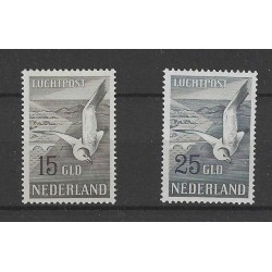 Nederland  LP12-13 Meeuwen Luchtpost MNH/postfris  CV 600 € Cerificaat !!