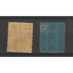 Nederland  P1-2 Port 1870  MH/ongebr  CV 600 €