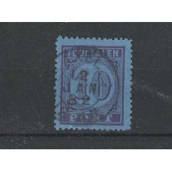 Nederland  P2 "AXEL 1882"  Port 1870  VFU/gebr CV 35++ €