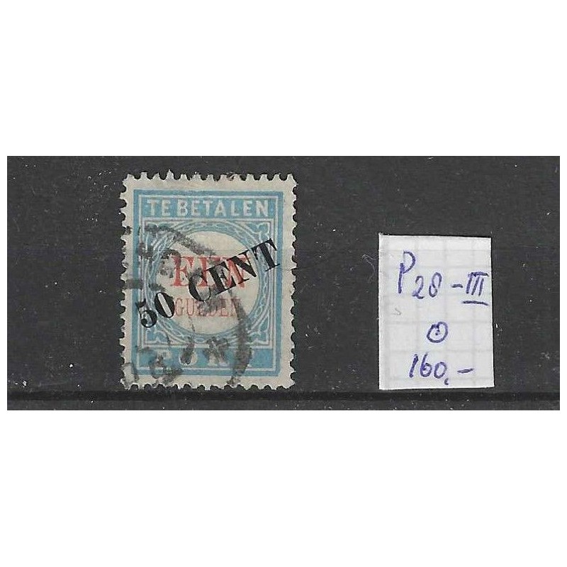 Nederland P28-III Port VFU/gebr CV 160 € Nederland P28-III Port VFU/gebr CV 160 €
