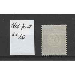 Nederland  P20 Port  MNH/postris CV 100 €