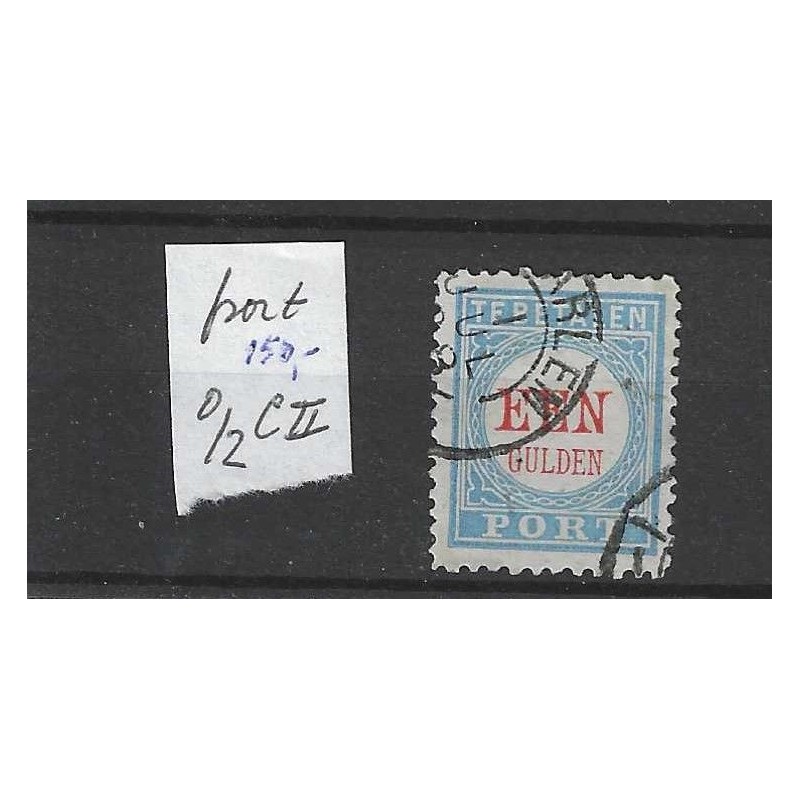 Nederland P12 C-II Port 1881 VFU/gebr CV 150 € Nederland P12 C-II Port 1881 VFU/gebr CV 150 €