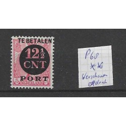 Nederland  P68  Port  "VERSCHOVEN OPDRUK"  MNH/postfris CV 10+ €