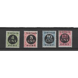 Nederland  P65-68 Port  MNH/postfris  CV 16 €