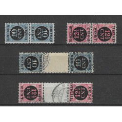 Nederland  P67b/P67b, P68a/P68b KEERDRUKKEN  VFU/gebr  CV 1250 €