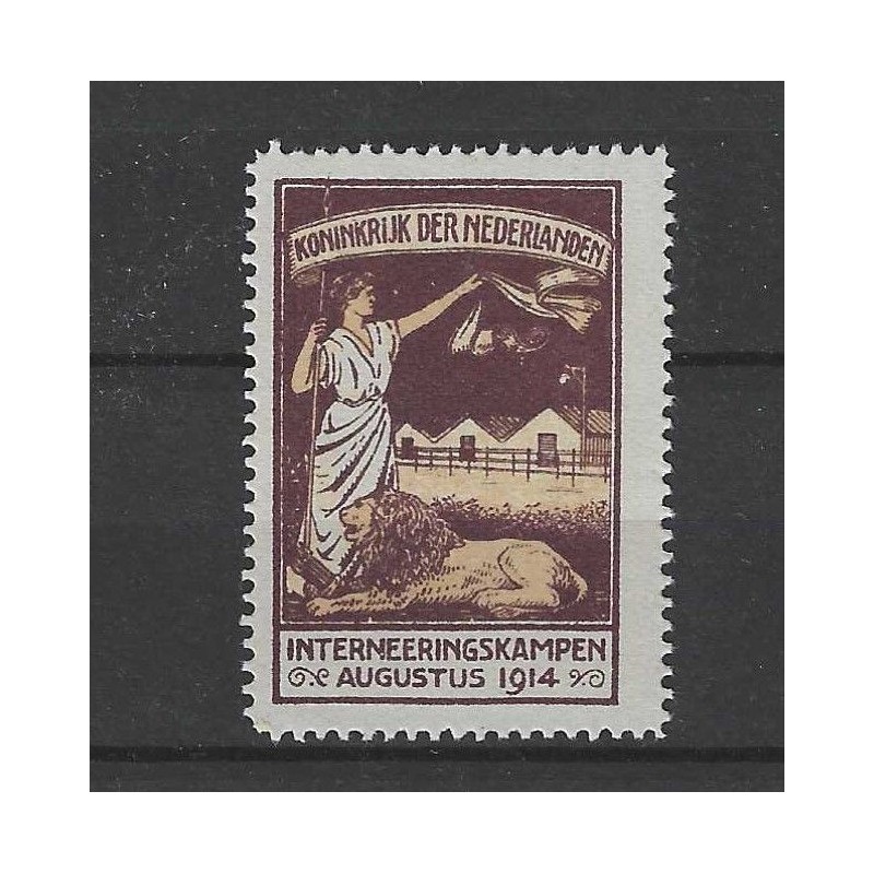 Nederland IN2 Interneringszegel MNH/postfris CV 250 € Nederland IN2 Interneringszegel MNH/postfris CV 250 €