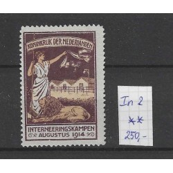 Nederland IN2  Interneringszegel  MNH/postfris  CV 250 €