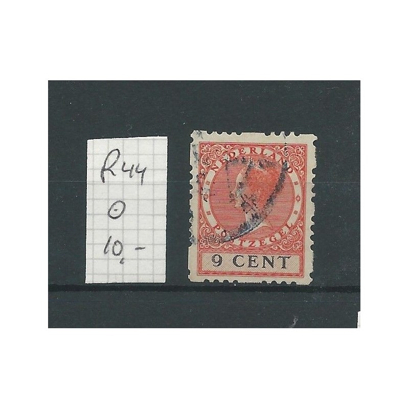 Nederland R44 Roltanding VFU/gebr CV 10 € Nederland R44 Roltanding VFU/gebr CV 10 €