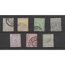 Nederland PW1-7 Postbewijs  VFU/gebr  CV 470 €