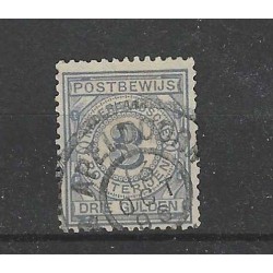 Nederland PW1-7 Postbewijs  VFU/gebr  CV 470 €