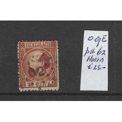 Nederland 9II-E  met puntstempel 62  VFU/gebr  CV 65 €