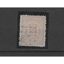 Nederland 13  met puntstempel 108 VFU/gebr  CV 175 €