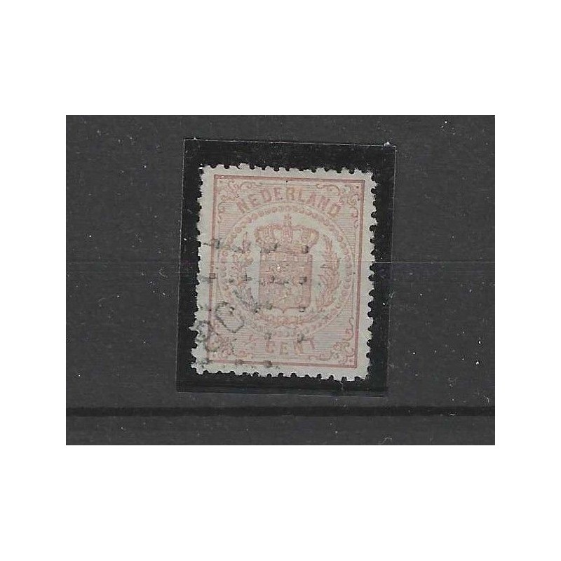 Nederland 13  met puntstempel 108 VFU/gebr  CV 175 €