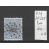 Nederland 19  met puntstempel 255  VFU/gebr  CV 45 €
