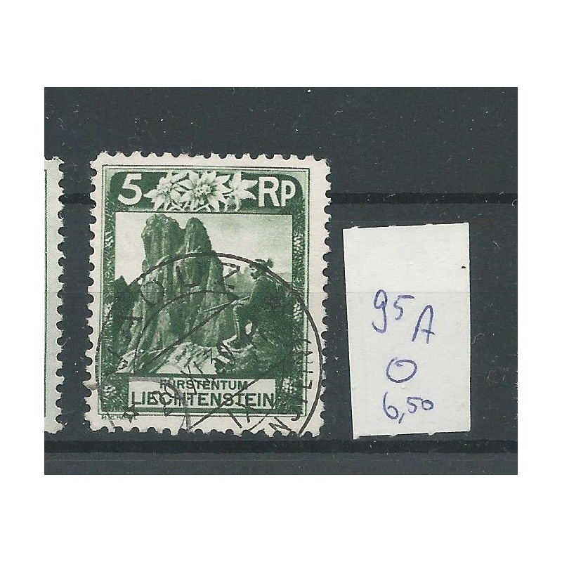 Liechtenstein 95A Landschaften & Fürsten VFU/gebr CV 6,5 € Liechtenstein 95A Landschaften & Fürsten VFU/gebr CV 6,5 €