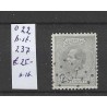Nederland 22  met puntstempel 237 VFU/gebr  CV 25 €