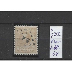 Nederland 27  met puntstempel 64 klein VFU/gebr  CV 175 €