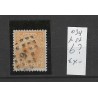 Nederland 34 met puntstempel 6 VFU/gebruikt CV 75 €