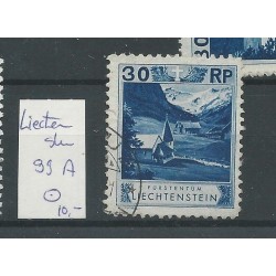 Liechtenstein 99A Landschaften & Fürsten  VFU/gebr  CV 12 €