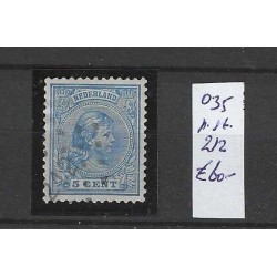 Nederland 35 met puntstempel 212 VFU/gebruikt CV 60 €