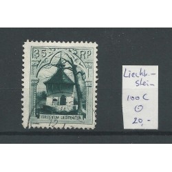 Liechtenstein 100C Landschaften & Fürsten  VFU/gebr  CV 24 €