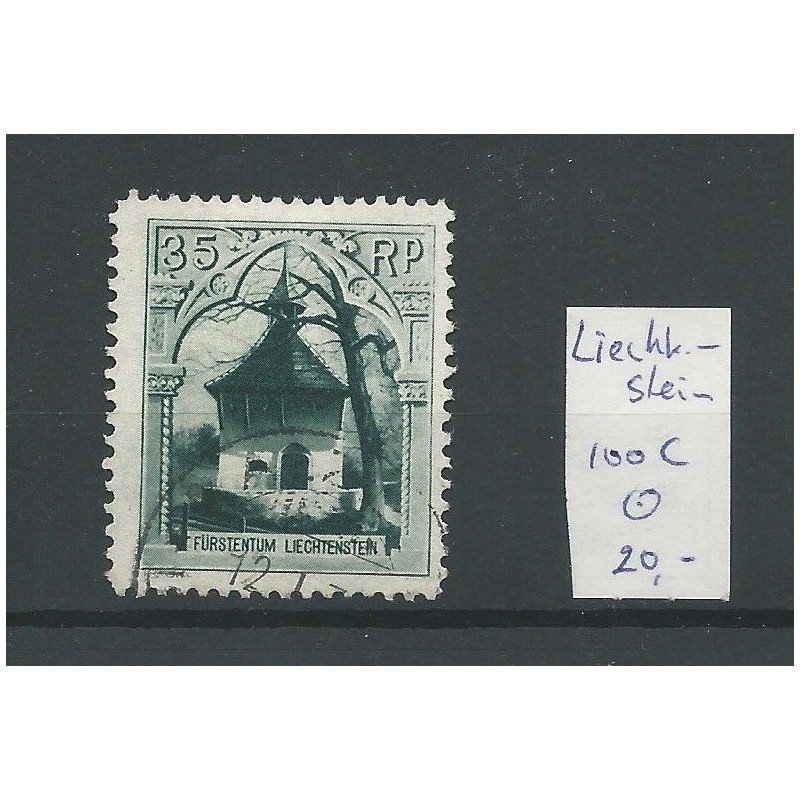 Liechtenstein 100C Landschaften & Fürsten VFU/gebr CV 24 € Liechtenstein 100C Landschaften & Fürsten VFU/gebr CV 24 €