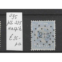 Nederland 35 met puntstempel 215 VFU/gebruikt CV 35 €