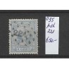 Nederland 35 met puntstempel 221  VFU/gebruikt CV 50 €