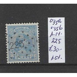 Nederland 35 met puntstempel 225  VFU/gebruikt CV 30 €