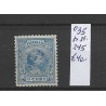 Nederland 35 met puntstempel 245  VFU/gebruikt CV 40 €