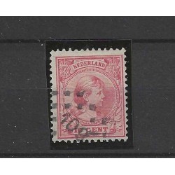 Nederland 37 met puntstempel 109 VFU/gebruikt CV 35 €
