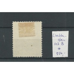 Liechtenstein 102B Landschaften & Fürsten  MH/ongebr  CV 700 €