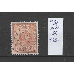 Nederland 39 met puntstempel  55 VFU/gebruikt CV 25 €